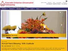 Tablet Screenshot of cascadeuu.org